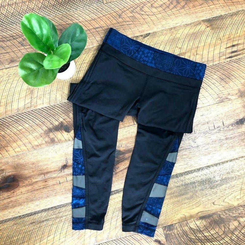 LULULEMON Black Pace Tights Leggings 6